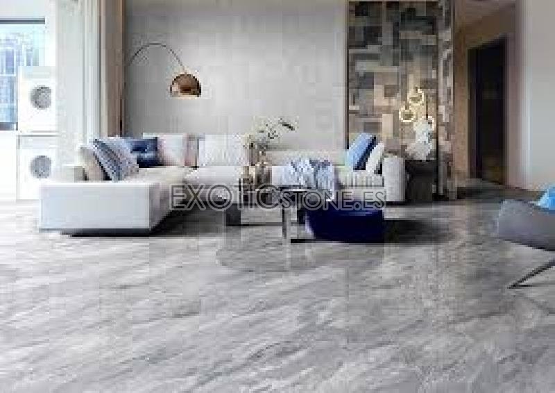 Elegante Suelo con  Mármol de Exotic Stone en Lujoso Salón