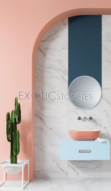 Lavabo de en Blanco Estatuario