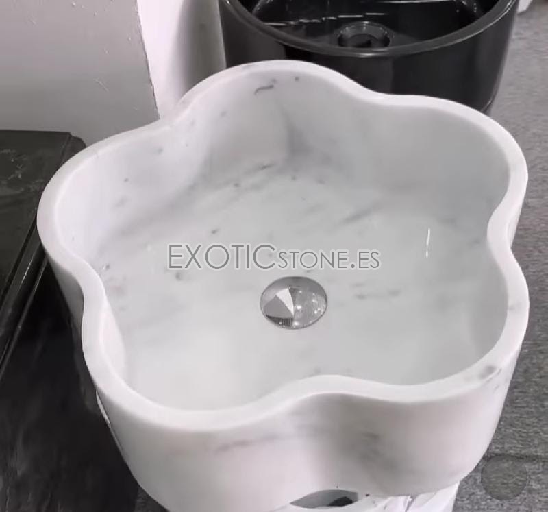 Elegante Lavabo Blanco