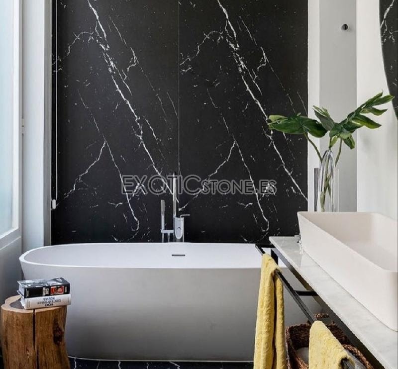 Bonito Baño de Negro Marquina